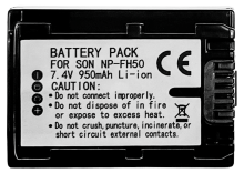 C1/6/9 Bateria NP-FH50
