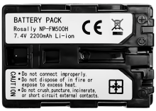 C3/2/1 Bateria NP-FM500H